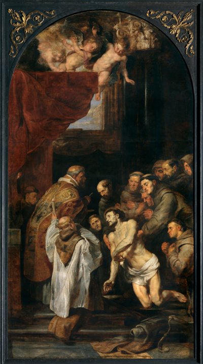 The Last Communion of Francis of Assisi by Peter Paul Rubens