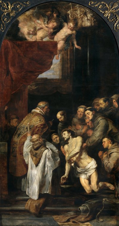 The Last Communion of Saint Francis by Peter Paul Rubens