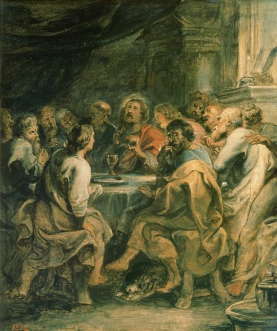 The Last Supper by Peter Paul Rubens