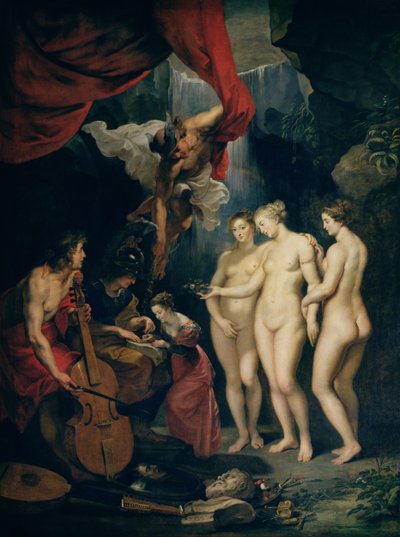 The Medici Cycle: Education of Marie de Medici by Peter Paul Rubens