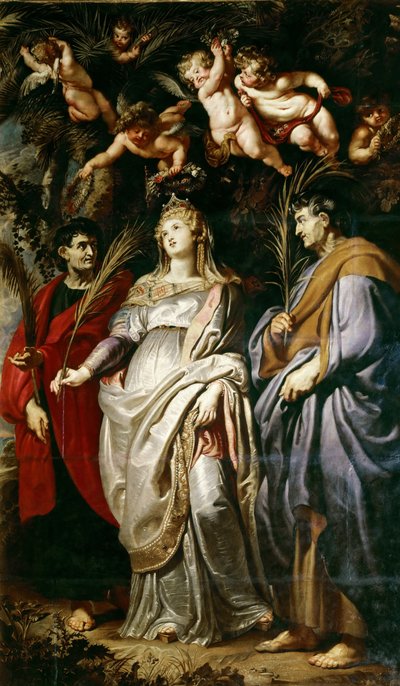 The Saints Domitilla, Nereus and Achilleus by Peter Paul Rubens