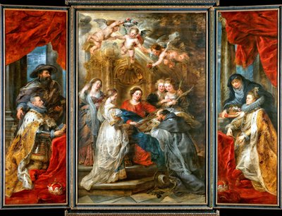 The Triptych of St. Ildefonso by Peter Paul Rubens