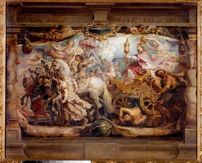 The Triumph of the Church over Furia, Discord and Hate by Peter Paul Rubens