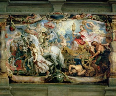 The Triumph of the Church over Fury, Hatred and Discord, before 1628 by Peter Paul Rubens