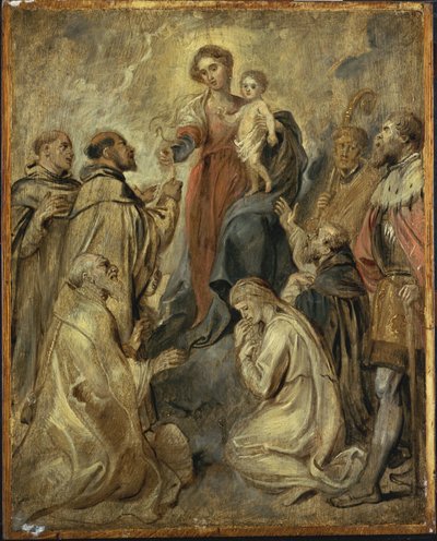 The Virgin and Child of the Rosary by Peter Paul Rubens