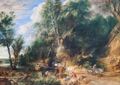 The Watering Place by Peter Paul Rubens
