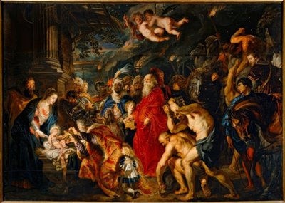 The Adoration of the Three Magi by Peter Paul Rubens