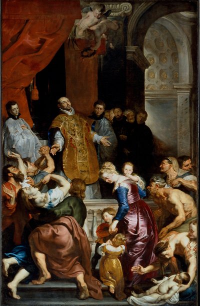 The Miracles of Saint Ignatius of Loyola by Peter Paul Rubens (1577-1640) by Peter Paul Rubens