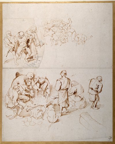 Three Peasant Scenes by Peter Paul Rubens