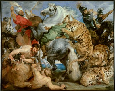 The Tiger Hunt by Peter Paul Rubens