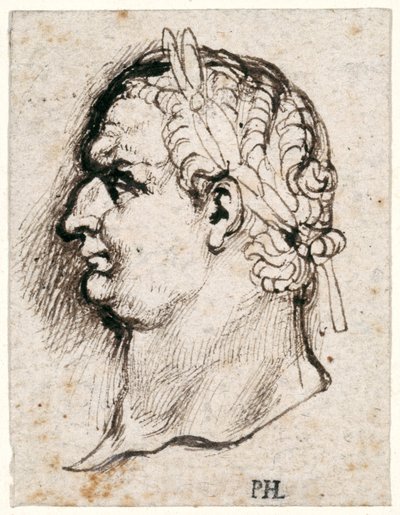 Titus, from Ten Drawings of Eight of the First Twelve Caesars by Peter Paul Rubens