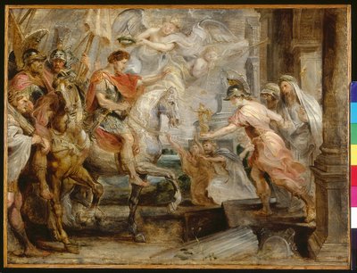 Triumphant Entry Of Constantine Into Rome by Peter Paul Rubens