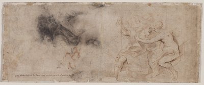 Venus Disarming Mars (verso) by Peter Paul Rubens