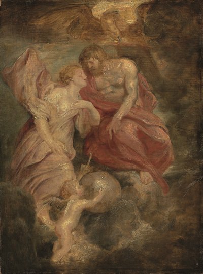 Venus supplicating Jupiter by Peter Paul Rubens