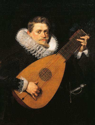 Lute player by Peter Paul Rubens