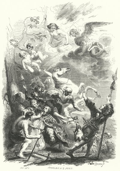 Martyrdom of St Livinus, 657 by Peter Paul after Rubens
