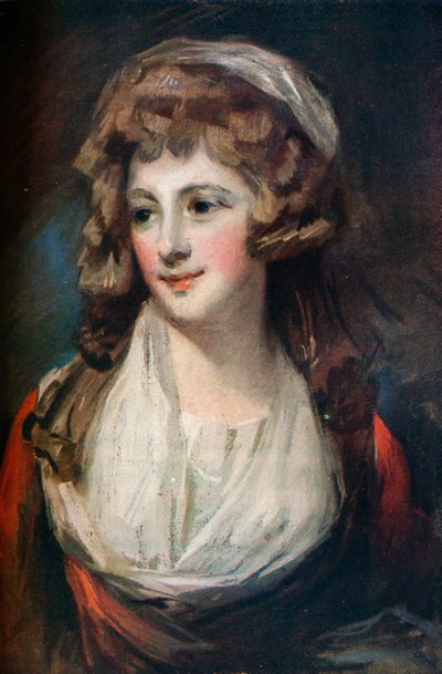 Pastel Portrait of Mrs. Catherine Holden, 1775 by Peter Romney