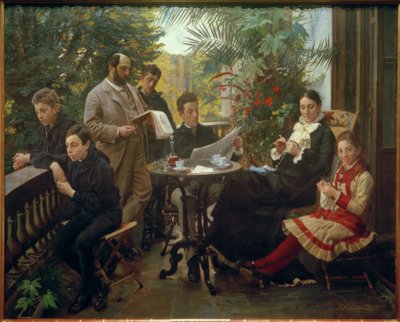 Heinrich Hirschsprung; Danish Tobacco Manufacturer, Patron, and Art Collector (Founder of the Hirschsprung Collection in Copenhagen); Copenhagen 7 by Peder Severin Krøyer