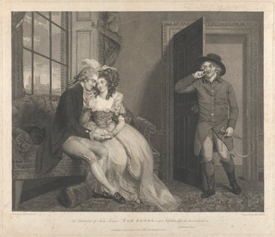 Tom Jones; The Interview of Tom Jones, and Sophia, after the Reconciliation by Peter Simon