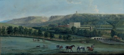 A view of Chatsworth from the south-west by Peter Tillemans