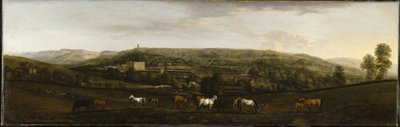 A view of Chatsworth from the south-west by Peter Tillemans