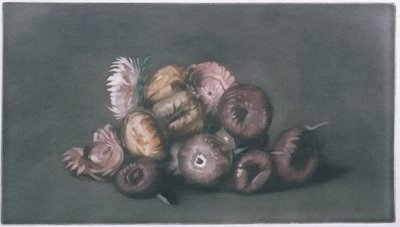 Still Life of Dried Flowers by Peter Vilhelm Ilsted