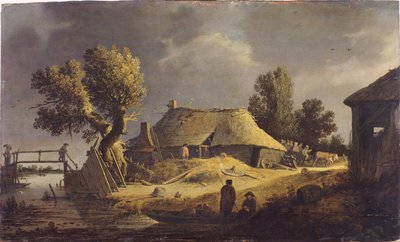 Landscape with a Farmhouse by Peter de Bloot