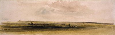 Haymaking in the Lincolnshire Wolds by Peter de Wint