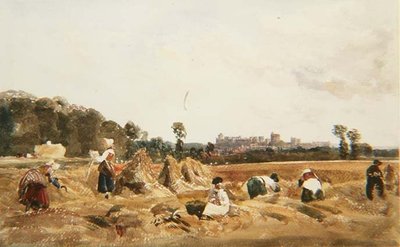 Cornfield, Windsor by Peter de Wint