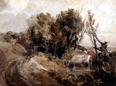 The Drinking Place by Peter de Wint