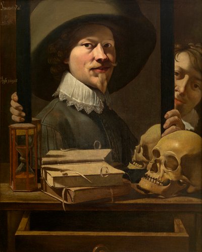 Vanity Portrait of the Painter by Peter van Lint