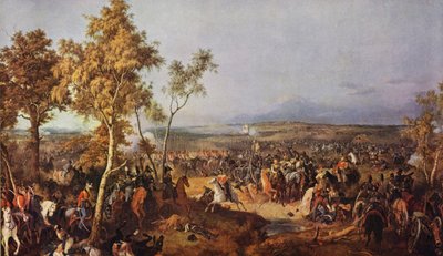 The Battle of Taroutine by Peter von (after) Hess