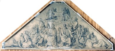 Patriarchs and Prophets. Cartoon for the Frescoes of St. Ludwig