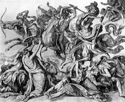 The Four Horsemen of the Apocalypse by Peter von Cornelius
