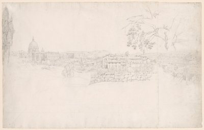 Fantasy Panorama of Rome from St. Peter