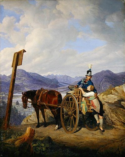 The Stagecoach by Peter von Hess