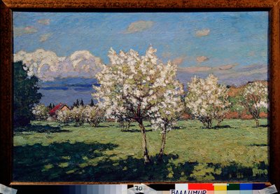 Cherry Blossoms by Petr Ivanovic Petrovichev