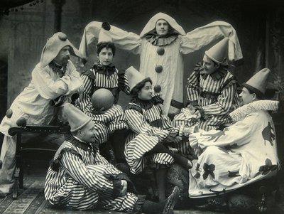Theatre composition. Platinotype by Pyotr Petrovich Pavlov by Petr Petrovich Pavlov