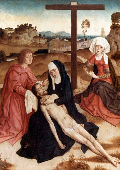 Lamentation Over The Dead Christ by Petrus Christus