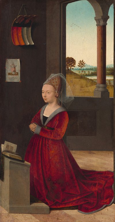 Portrait of a Female Donor by Petrus Christus