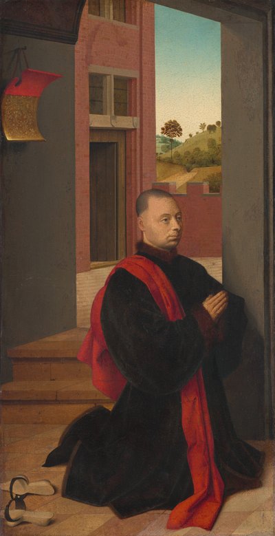 Portrait of a Male Donor, c. 1455 by Petrus Christus