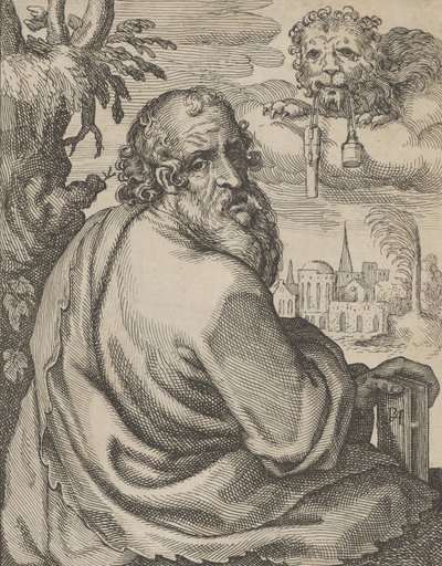 Mark, from The Four Evangelists, 1610-20 by Petrus Feddes