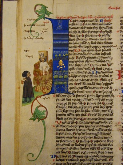 The Burning of John Hus from the Martinitz Bible by Petrus de Mladoniovicz,
