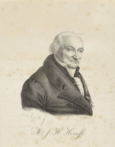Portrait of Jacob Hendrik Hoeufft by Petrus van den Eynde