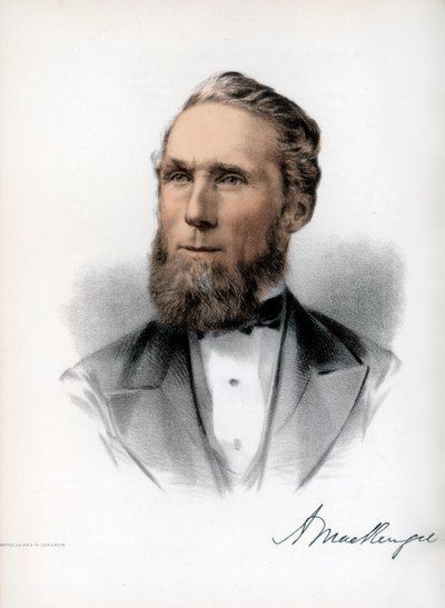 Alexander Mackenzie, second Prime Minister of Canada by Petter and Galpin Cassell