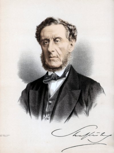 Anthony Ashley Cooper, 7th Earl of Shaftesbury, English Politician and Philanthropist by Petter and Galpin Cassell