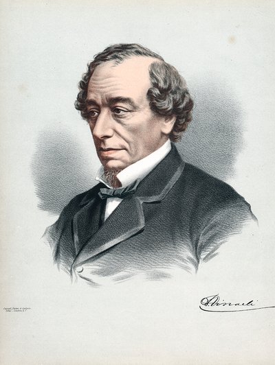 Benjamin Disraeli, 1st Earl of Beaconsfield, British Conservative Statesman by Petter and Galpin Cassell