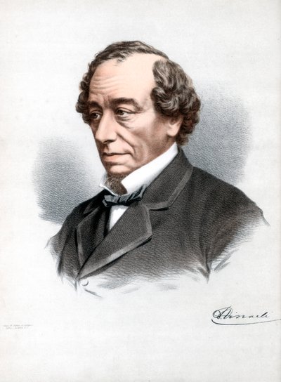 Benjamin Disraeli, 1st Earl of Beaconsfield, British Conservative statesman, c1890 by Petter and Galpin Cassell