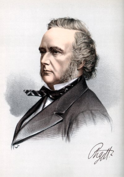 George Campbell, 8th Duke of Argyll, Scottish Liberal Politician and Writer by Petter and Galpin Cassell