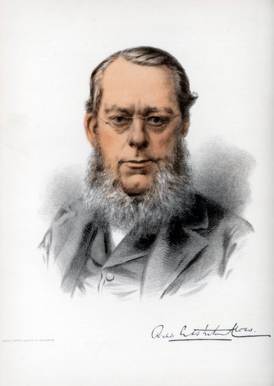Richard Assheton Cross, 1st Viscount Cross, British Statesman by Petter and Galpin Cassell